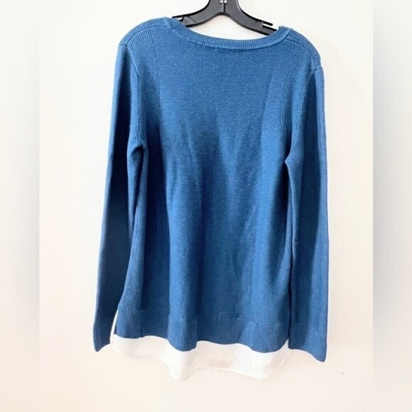 Women's HILARY RADLEY Sweater Pullovers Blue Viscose L. - Picture 5 of 7